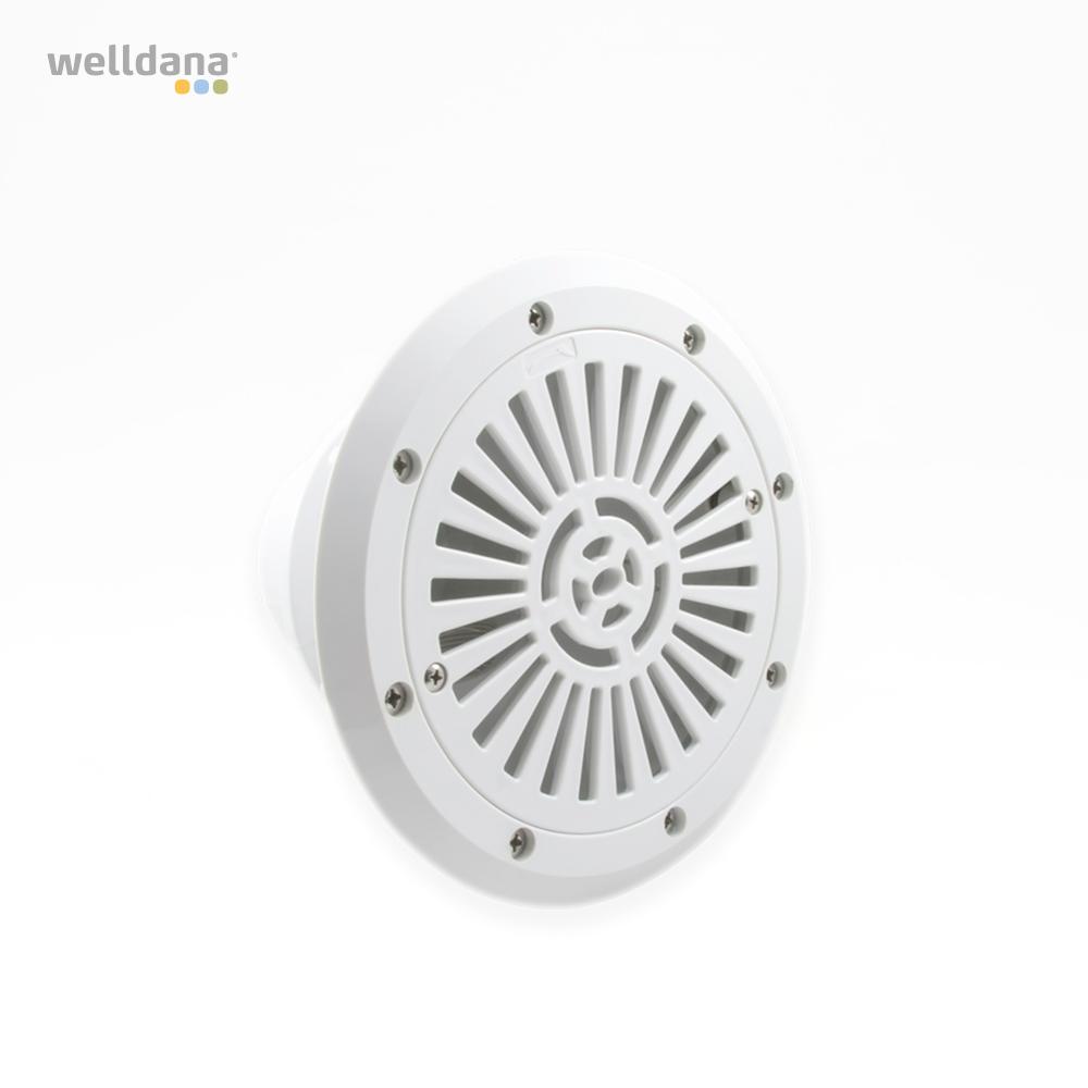 Welldana-pohjapoisto Ø210 mm kalvoaltaan asennussarjalla